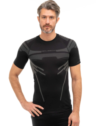 Koszulka termoaktywna męska DRY BRUBECK® czarna